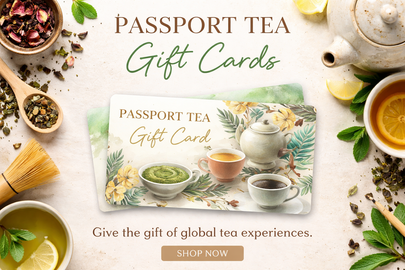 Passport Tea Gift Card