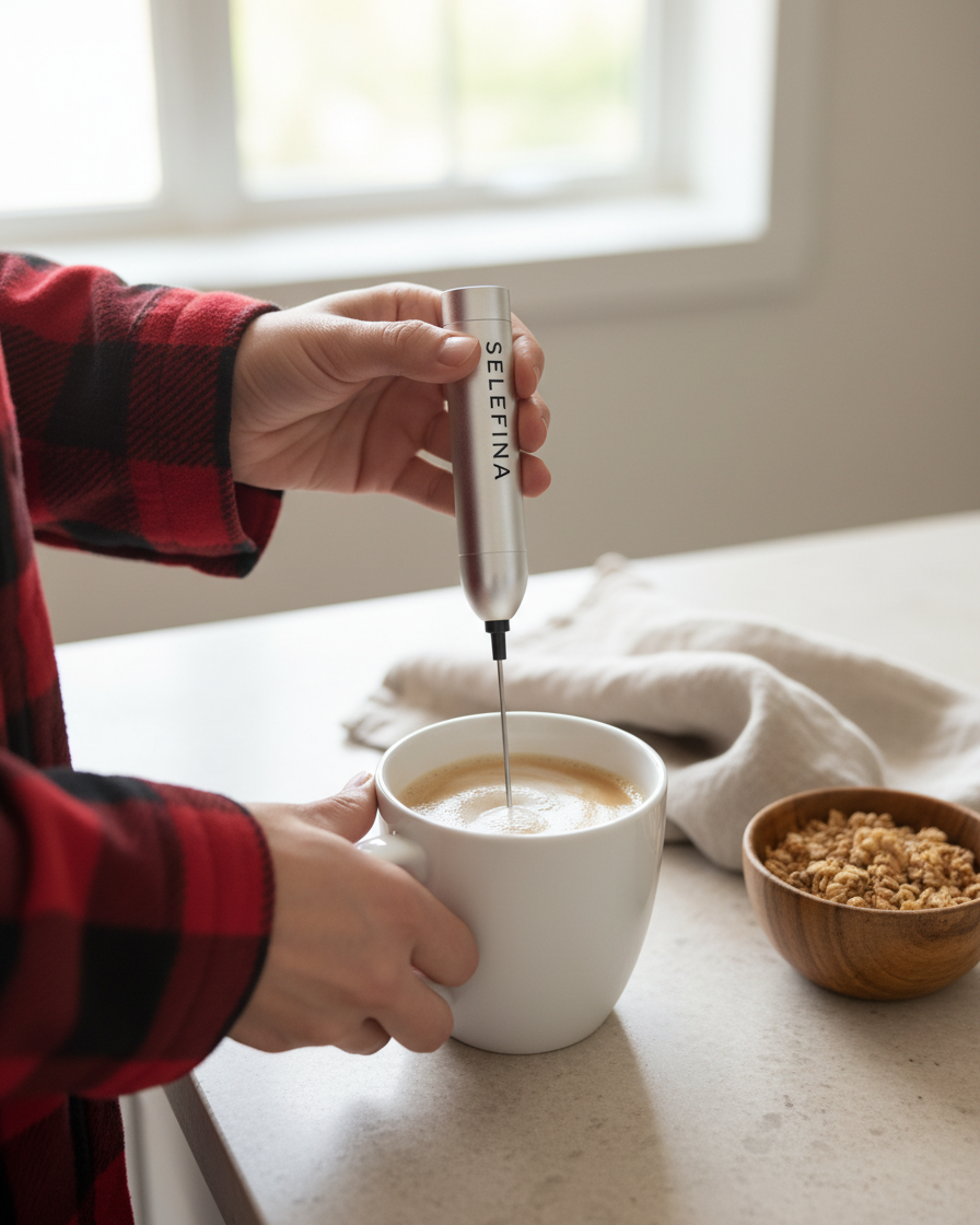 Handheld Electric Milk Frother & Matcha Whisk